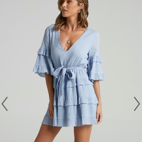 Showpo. Dresses & Skirts - showpo. meet me in the sun dress new blue 6